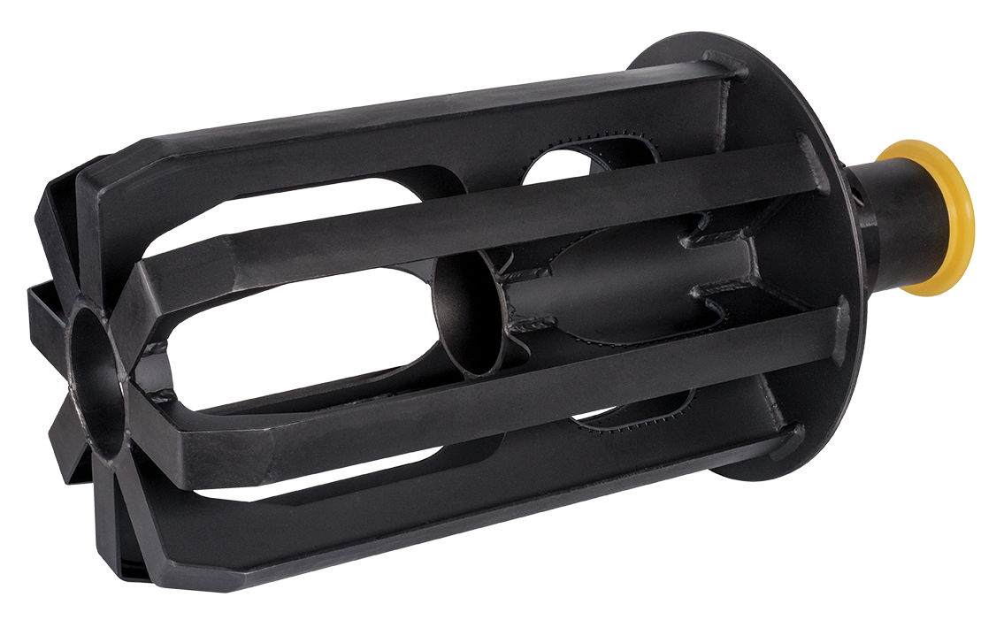 Lightweight, large-diameter core plugs for the tissue industry - model Double E CP-1000