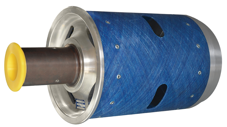 Lightweight, large-diameter core plugs for the tissue industry - model CP-2000 from the Double E Company