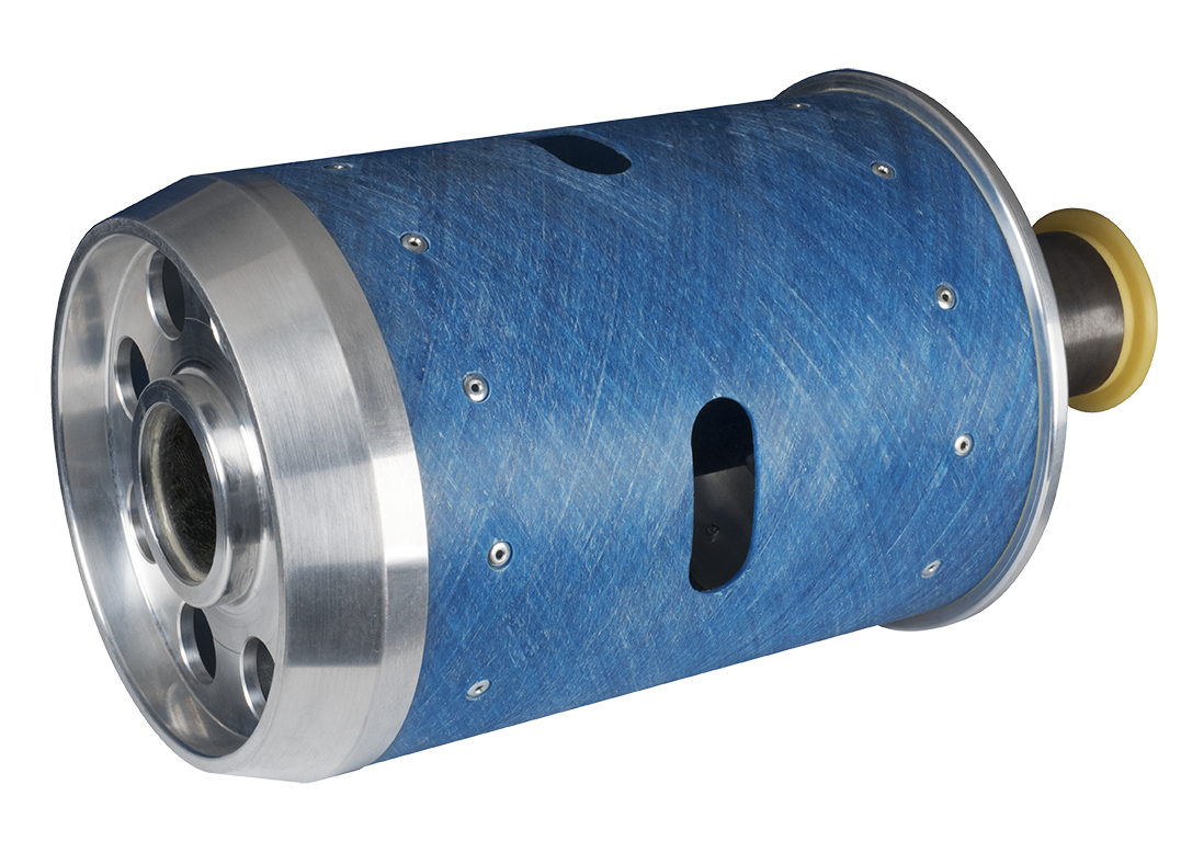 Core Plugs para bobina ligeros y de gran diámetro para la industria del papel Higiénico o Tissue: modelo CP-2000 de la empresa Double E Company   