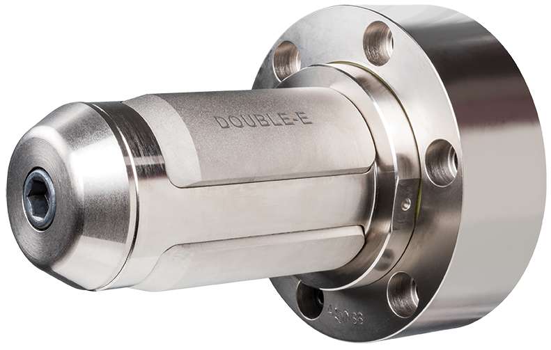 Double E DF-2000 torque-activated shaftless core chuck