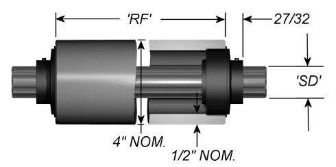 Aluminum Dead Shaft 4.0