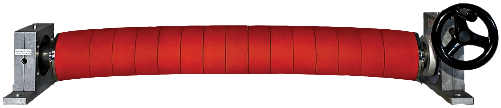 segmented bowed roller