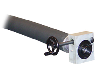 Bowed roller with handwheel from the Double E Company