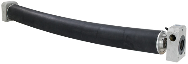 bowed spreader roller