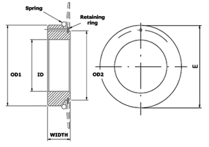 Free Locking Knife Holder / Bottom Cutting Anvil Diagram