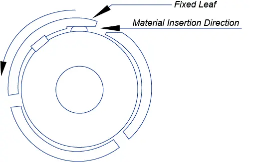 Trapper Leaf Shaft diagram