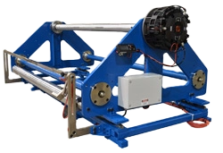 Heavy duty unwind stand for unwinding web material