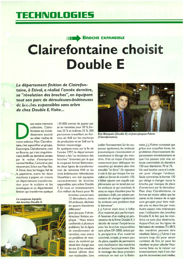 Clairefontaine Success Story 1