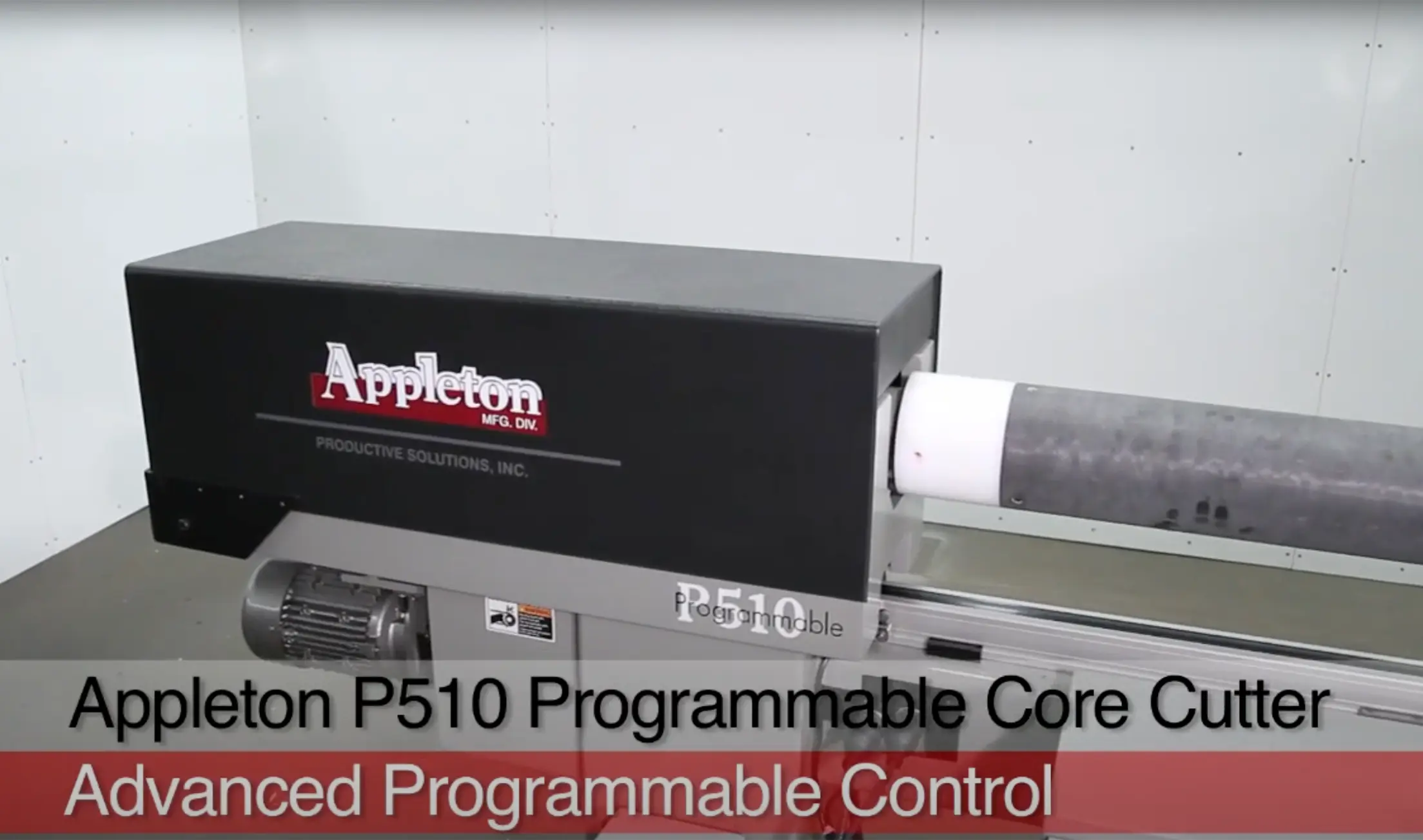 Appleton P510 Core Cutter Overview