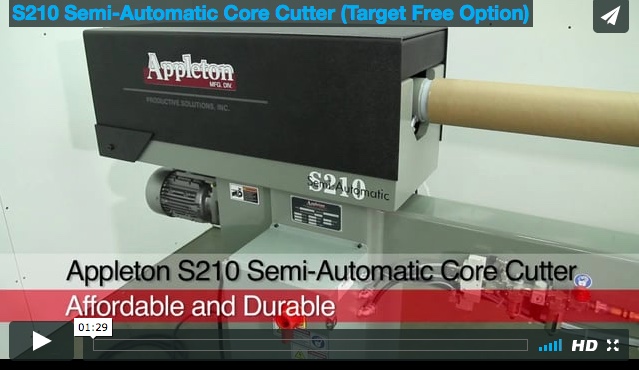 Appleton S210 Core Cutter Overview